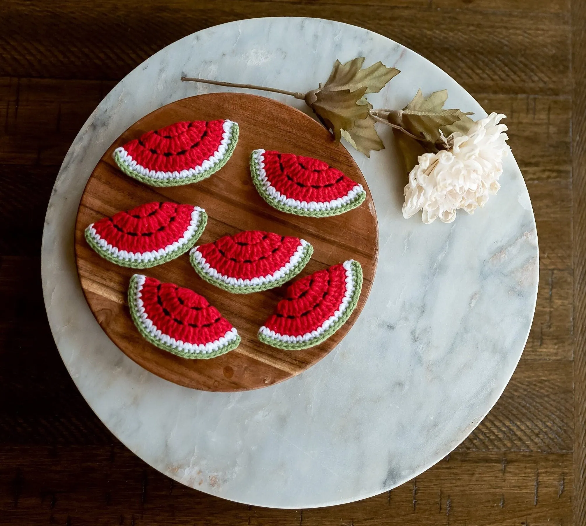 Watermelon Hair Clips