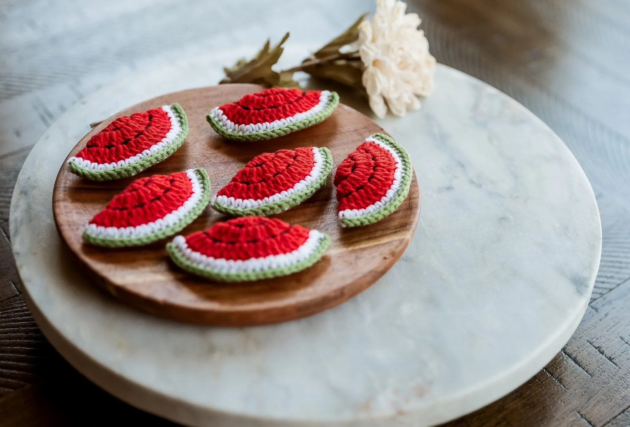 Watermelon Hair Clips