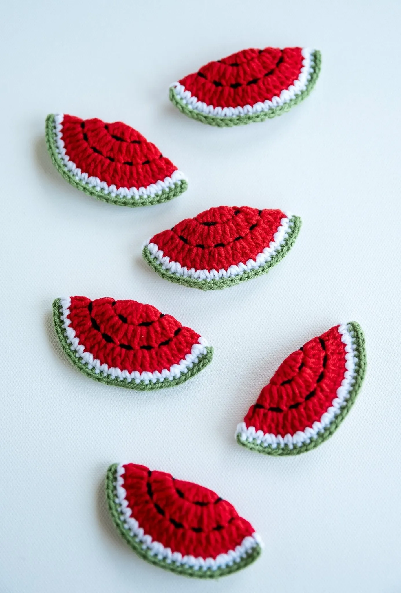 Watermelon Hair Clips