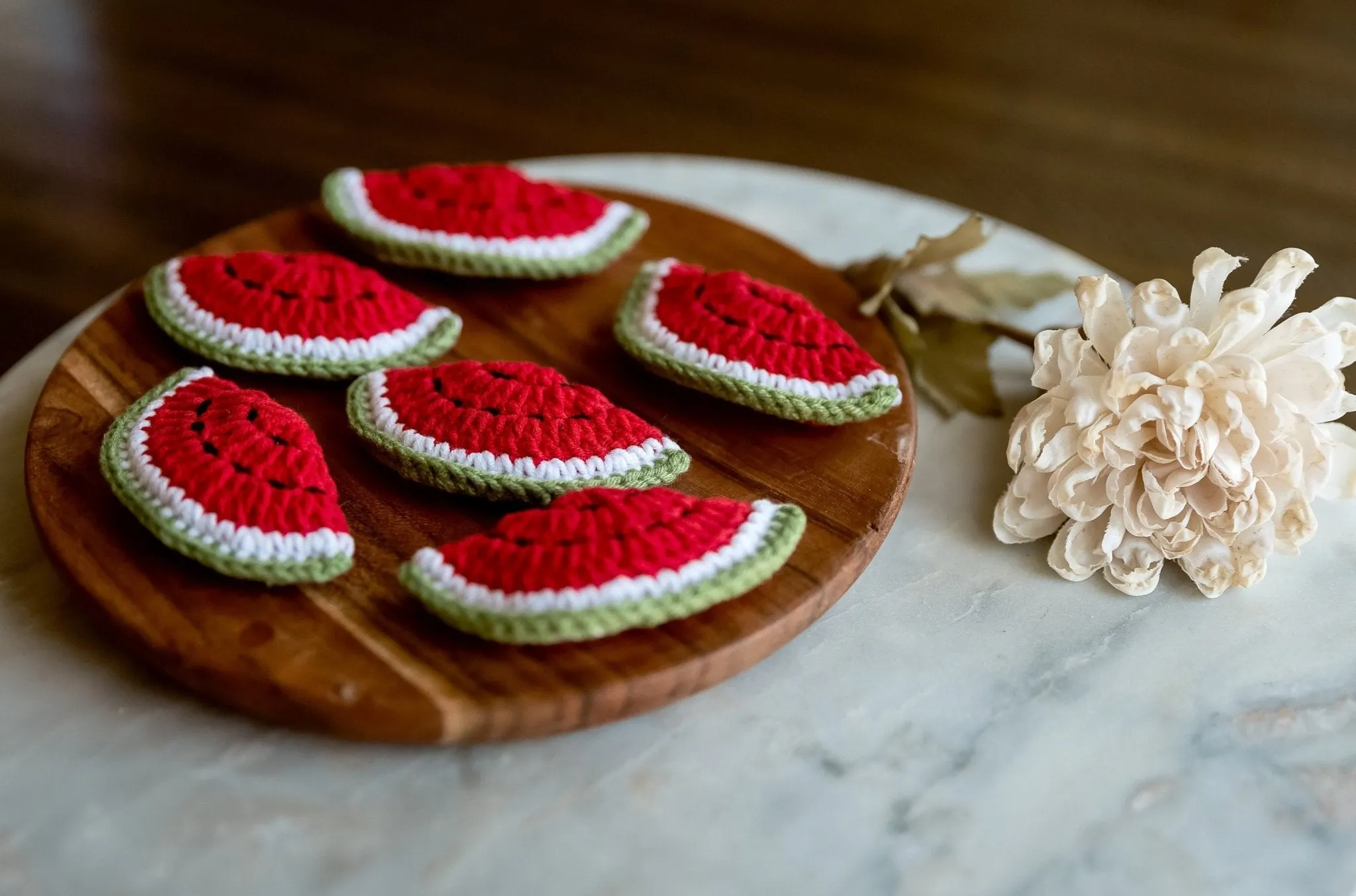 Watermelon Hair Clips